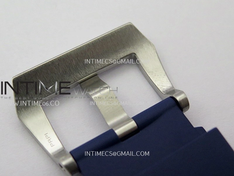 PAM1676 44mm Submersible VSF 1:1 Best Edition Blue Dial On Blue Rubber Strap P.900 Super Clone